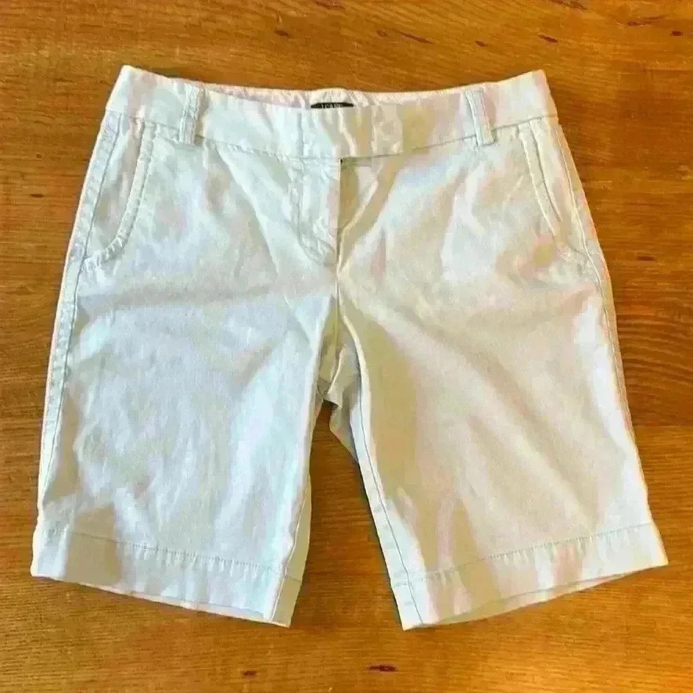 J. Crew 10" bermuda stretch chino short